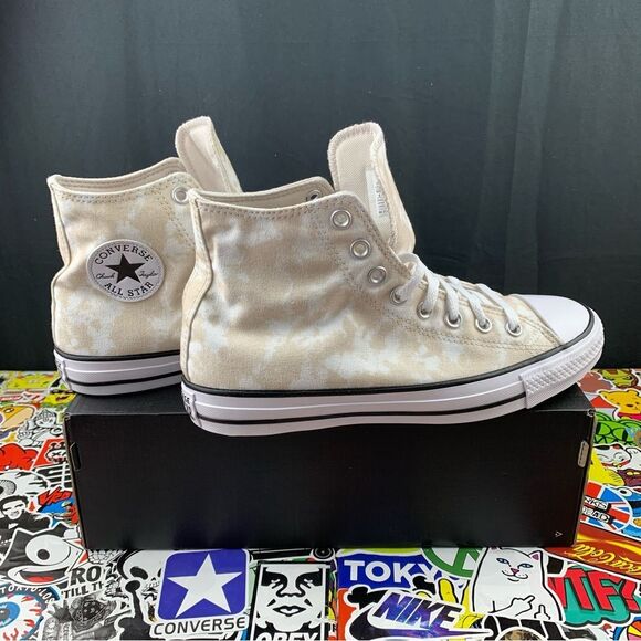 Converse All Star High Sand Dye Bleached Womens Various Sizes - Picture 2 of 14